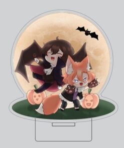 BSD (Dazai & Chuuya) Halloween Keychain & Standy