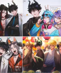 Postcard Ren&Friends