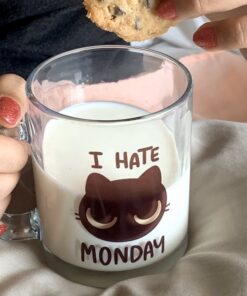 I Hate Monday - Glass Mug