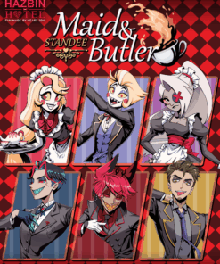 【PRE-ORDER】Hazbin hotel – Standee Maid & Butler (shipment within June)