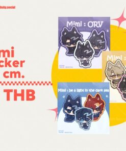 Mimi : Hologram Sticker die cut 100%