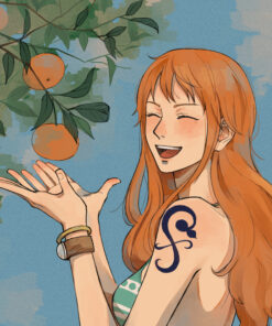 Nami square postcard