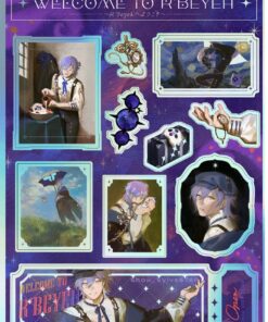 A6 Hologram Sticker Sheet - Welcome to R'Beyeh
