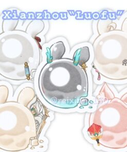 【PRE-ORDER】 [Honkai: Star Rail] Seelie Sticker : Xianzhou "Luofu" set (shipment within April)